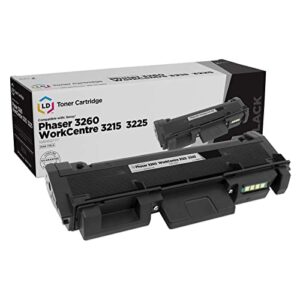 ld products compatible toner cartridge replacement for xerox 106r02777 high capacity (black)