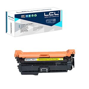lcl remanufactured toner cartridge replacement for hp 507a ce402a m551 m551n m551dn m551xh m575f m575c m575dn m570dw m570dn (1-pack yellow)