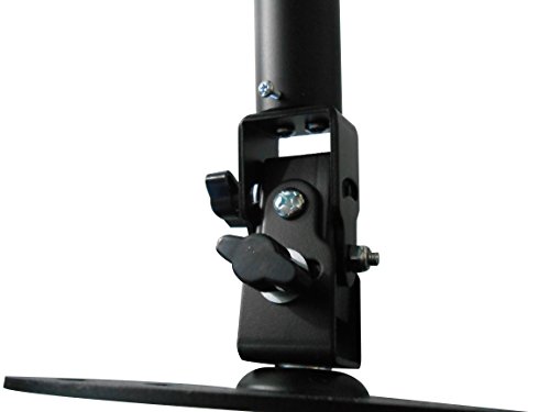 XtremPro Projector Ceiling Mount Universal Extension, Tilt 30 Degree 360° Degree Max 22Lbs Load Capacity - Black (41037)