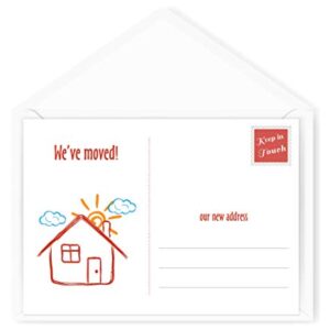 We've Moved - Moving Cards (24 Cards and Envelopes)