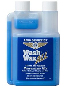 wet or waterless car wash wax (8 fl. oz concentrate)