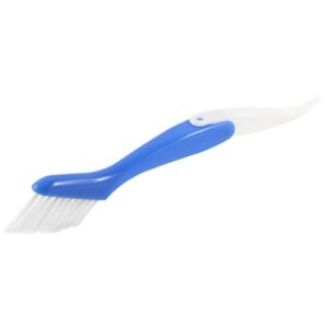 uxcell plastic foldable window tracks cleaning brush blue