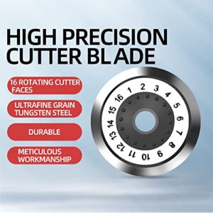 Optical Fiber Cutter Cleaver Blade 16 Cut Wheel Knife Fitth Tools for Ct-20 / Ct-30