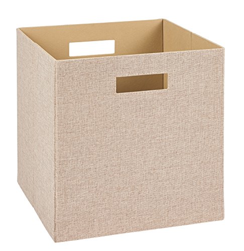 ClosetMaid Decorative Fabric Storage Bin, Tan