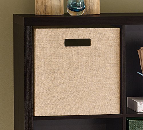 ClosetMaid Decorative Fabric Storage Bin, Tan