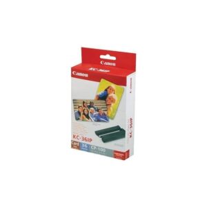 canon ckc36ip color inkjet cartridge and label set
