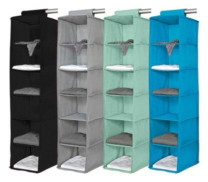 DormCo Hanging Sweater Shelves - TUSK College Storage - Mint