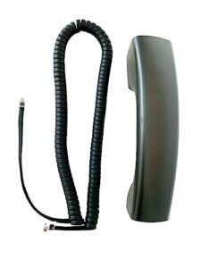the voip lounge replacement handset with curly cord for polycom soundpoint ip phone 300 301 331 430 500 501 600 601 (not compatible with vvx models - please see full description)