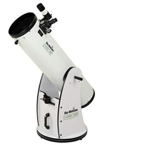 sky-watcher classic 250 dobsonian 10-inch aperature telescope – solid-tube – simple, traditional design – easy to use, perfect for beginners (s11620)