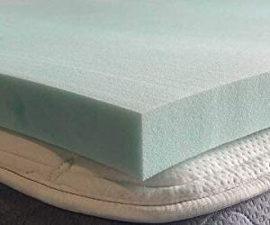 Custom 3 LB Memory Foam Mattress Topper for RVs, Boats, Trucks, & Sofa Beds (72x80 RV King)