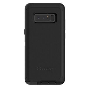 otterbox defender series screenless edition case for samsung galaxy note8 - retail packaging -polycarbonate,kickstand, black