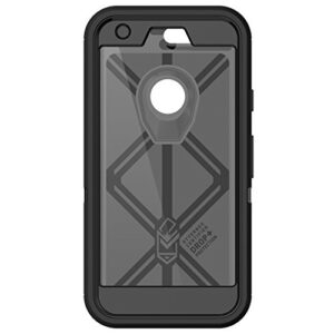 OTTERBOX DEFENDER SERIES Case for Google Pixel (5" VERSION ONLY) - Frustration FRĒe Packaging - BLACK