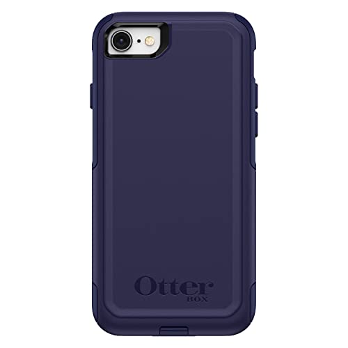 OtterBox IPhone SE 3rd & 2nd Gen, IPhone 8 & IPhone 7 (Not Compatible with Plus Sized Models) Commuter Series Case - INDIGO WAY, Slim & Tough, Pocket-Friendly, with Port Protection