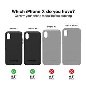 OTTERBOX OTTER + POP DEFENDER SERIES Case for iPhone Xs & iPhone X - Synthetic Rubber, Kickstand, WINTER SHADE