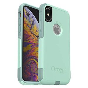 otterbox commuter series case for iphone xs & iphone x - retail packaging - ocean way (aqua sail/aquifer)
