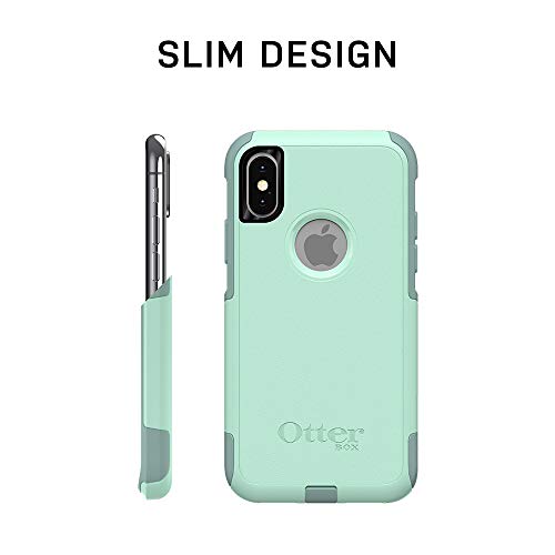 OTTERBOX COMMUTER SERIES Case for iPhone Xs & iPhone X - Retail Packaging - OCEAN WAY (AQUA SAIL/AQUIFER)