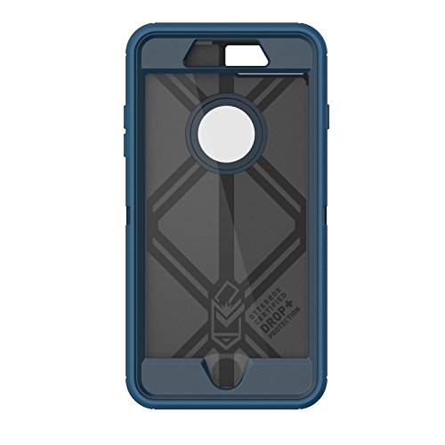 OtterBox DEFENDER SERIES Case for iPhone 8 PLUS & iPhone 7 PLUS (ONLY) - Retail Packaging - BESPOKE WAY (BLAZER BLUE/STORMY SEAS BLUE)