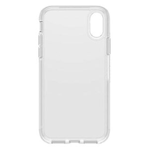 OtterBox IPhone Xs AND IPhone X Symmetry Series Case - CLEAR, Ultra-Sleek, Wireless Charging Compatible, Raised Edges Protect Camera & Screen