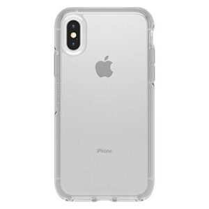 OtterBox IPhone Xs AND IPhone X Symmetry Series Case - CLEAR, Ultra-Sleek, Wireless Charging Compatible, Raised Edges Protect Camera & Screen