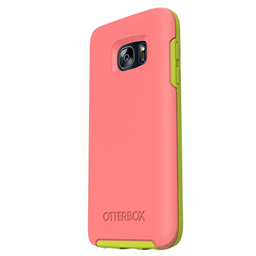 OtterBox SYMMETRY SERIES Case for Samsung Galaxy S7 - Retail Packaging - MELON CANDY (CANDY PINK/CITRON GREEN)