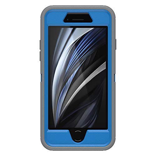 OtterBox iPhone SE 3rd & 2nd Gen, iPhone 8 & iPhone 7 (not compatible with Plus sized models) Defender Series Case - MARATHONER, rugged & durable, with port protection, includes holster clip kickstand