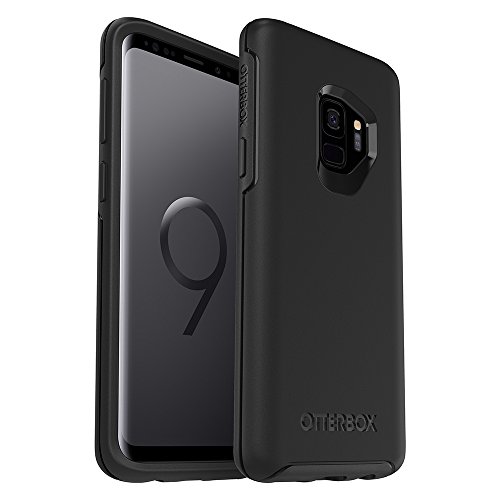 OtterBox SYMMETRY SERIES Case for Samsung Galaxy S9 -Polycarbonate Synthetic rubber, Retail Packaging - BLACK