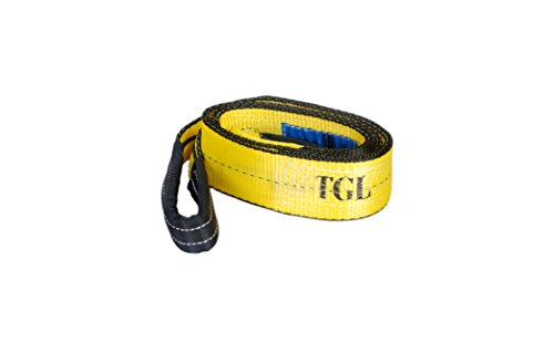 TGL 3 inch, 8 Foot Tree Saver, Winch Strap, Tow Strap 30,000 Pound Capacity