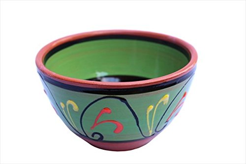 Cactus Canyon Ceramics Spanish Terracotta 5-Piece Small Salsa Bowl Set (European Size), Multicolor