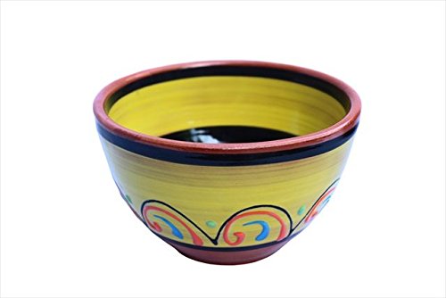 Cactus Canyon Ceramics Spanish Terracotta 5-Piece Small Salsa Bowl Set (European Size), Multicolor