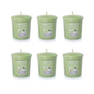yankee candle lot of 6 vanilla lime votive candles