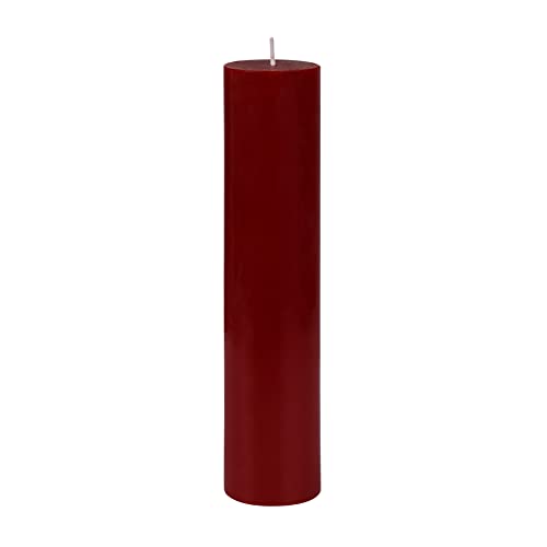 2 x 9 Red Pillar Candle