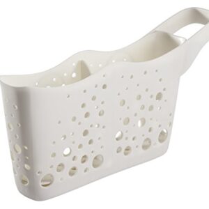 Hutzler Duo Sponge Holder, White