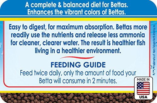 API BETTA FOOD Fish Food Pellet .78-Ounce Container