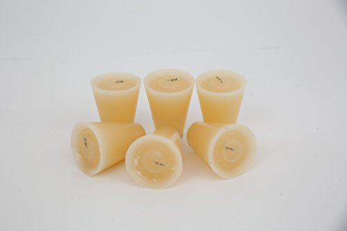 Sugarmold Vanilla Candles and Cone Inserts Set of 4-Sugar Mold-New