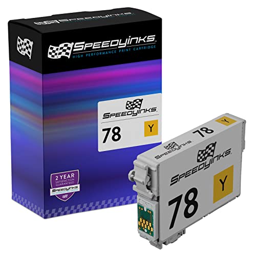 Speedy Inks Remanufactured Ink Cartridge Replacement for Epson 78 T078420 (Yellow)