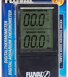 Fluval 2-in-1 Digital Aquarium Thermometer