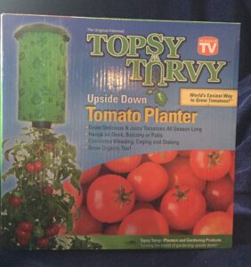 sawan shop 1 upside down tomato planter w/ vertical grow bag - world's easiest