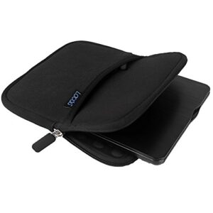 Lacdo Shockproof External USB CD DVD Writer Blu-Ray & External Hard Drive Neoprene Protective Storage Carrying Sleeve Case Pouch Bag With Extra Storage Pocket for Apple MD564ZM/A USB 2.0 SuperDrive / Apple Magic Trackpad / SAMSUNG SE-208GB SE-208DB SE-218