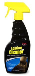 stoner car care 95400 leather cleaner and conditioner for 3-in-1 car interior cleaner to rehydrate protect and preserve leather surfaces, pack of 1