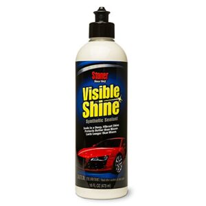 stoner car care 95410 visible shine synthetic polymer sealant - incredibly reflective shine and long lasting protection against harmful uv sunlight
