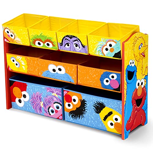 Delta Children Deluxe Multi Bin Organizer, Sesame Street