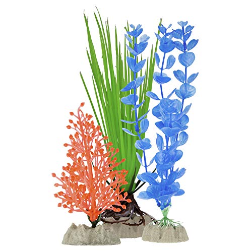 GloFish 29286 Multi-Pack Plants Medium