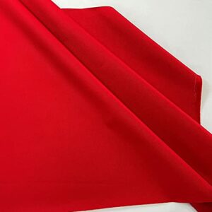 canvas awning fabric marine outdoor fabric 60" wide red (1 yard)