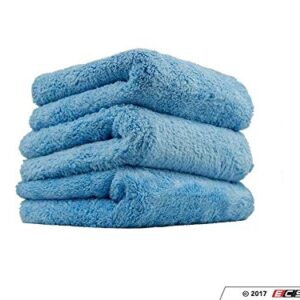 Chemical Guys MIC35003 Happy Ending Edgeless Microfiber Towel, Blue (16 in. x 16 in.) (Pack of 3)