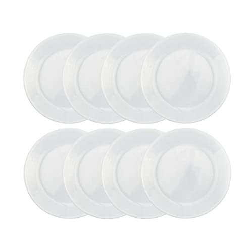 Corelle Livingware Winter Frost White 10.25" Dinner Plate (Set of 8)