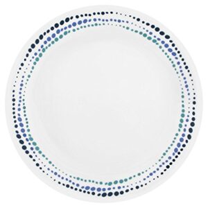 corelle livingware ocean blues 10.25" dinner plate (set of 4)