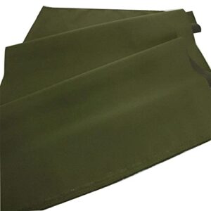 canvas awning fabric marine outdoor fabric 60" wide olive (1 yards)