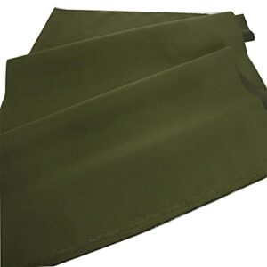 canvas awning fabric marine outdoor fabric 60" wide olive (5 yards)