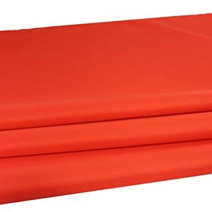 canvas awning fabric marine outdoor fabric 60" wide orange (1 yards)
