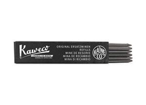 kaweco kaweco-ref3.2b pencil refills, 5b, 0.1 inches (3.2 mm), pack of 6